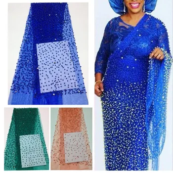 

Free shipping.High class material African French lace fabric with stones.High quality guipure lace fabric for wedding dresses