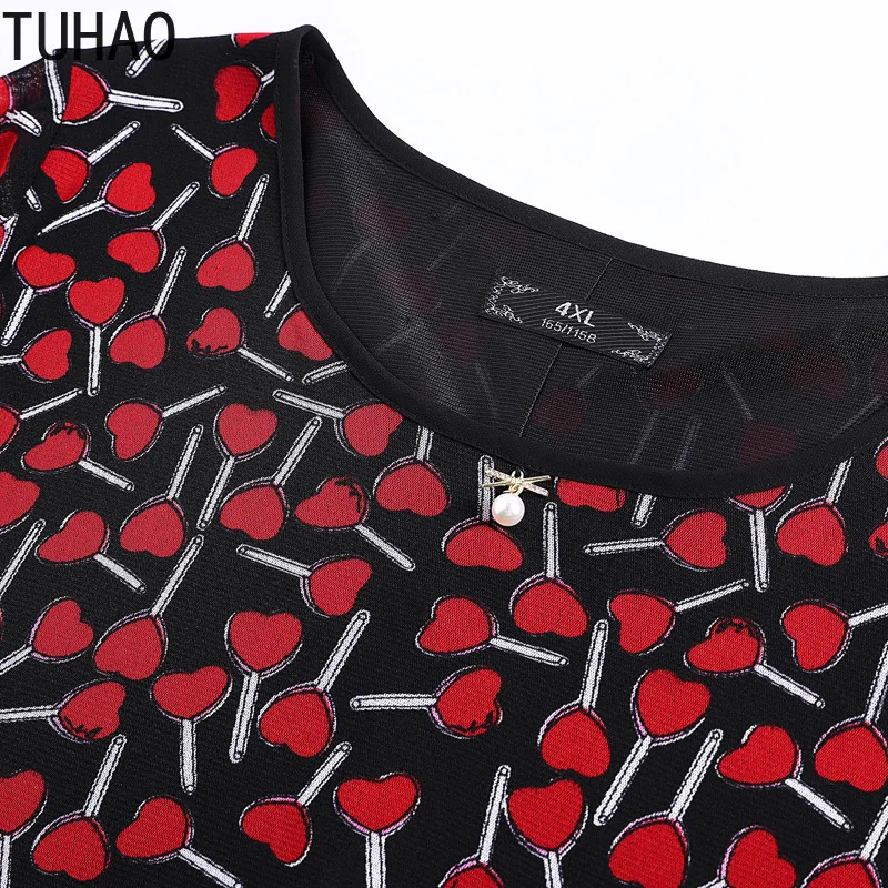 TUHAO, высококачественные блузки для мамы среднего возраста, большие размеры 10XL 8XL 6XL 4XL, женские шифоновые блузки на осень и зиму, женская рубашка WM09