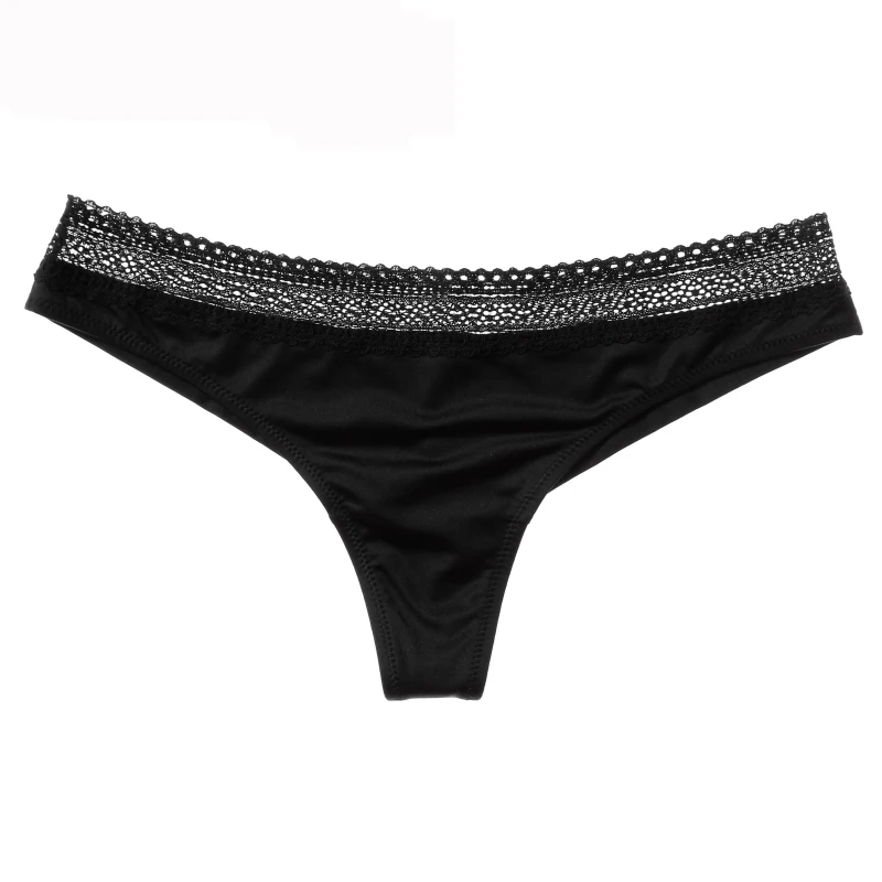 Женские кружевные стринги Lilymoda Бесшовные дышащие с низкой талией|Женские