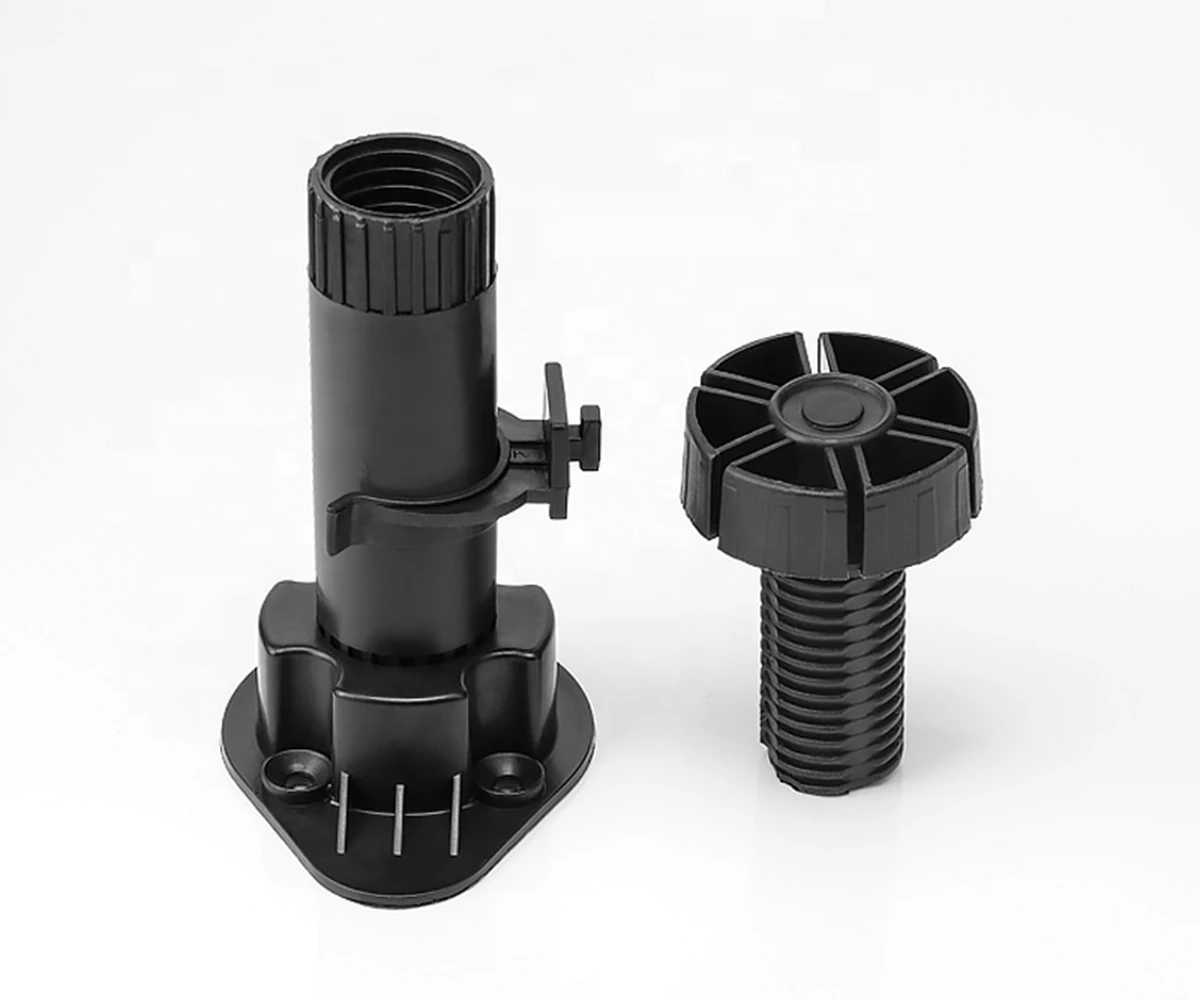 2021 New 4pcs Adjustable Height Cupboard Foot Cabinet Leg，for furniture Kitchen Bathroom sofa legs furniture Replace feet