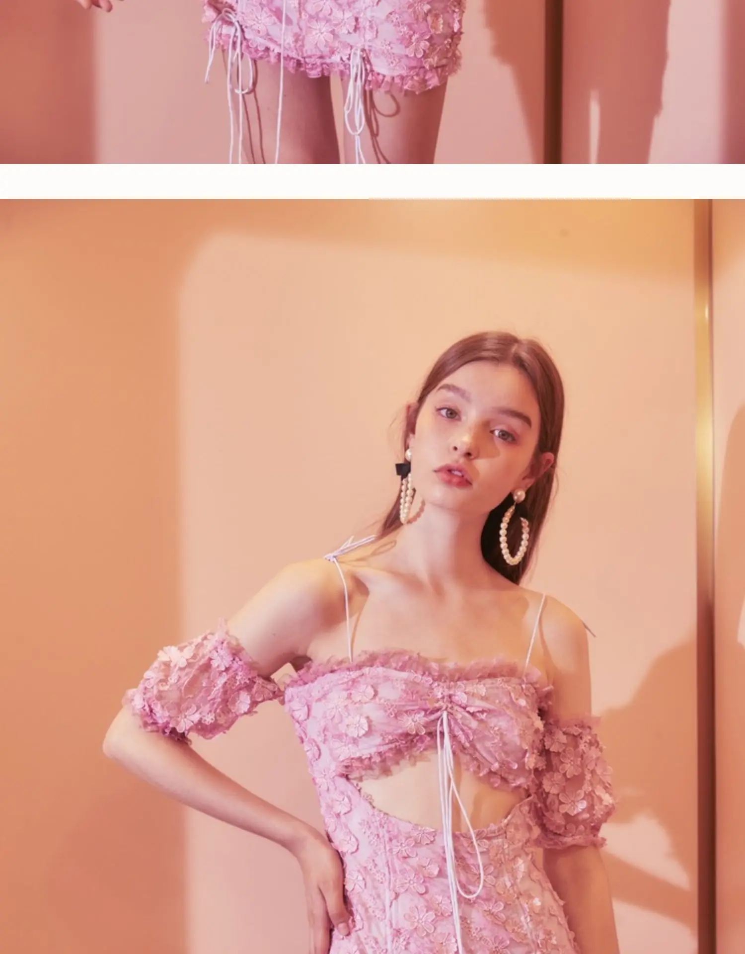 EASYSMALL For love lemons, женское платье, модное, сексуальное, открытая спина, высокое качество, фиолетовый цветок, вышивка, вечерние платья с высокой талией