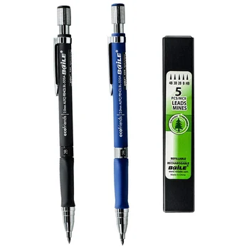 

1Set 2B Drawing Automatic Pencils With Refills Creative 2.0MM Mechanical Pencil For Kids Gifts School Office Novelty Stationery