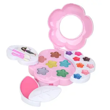 

2020 New Girls Princess Pretend Play Water-soluble Makeup Cosmetics Kit Safe Non-toxic