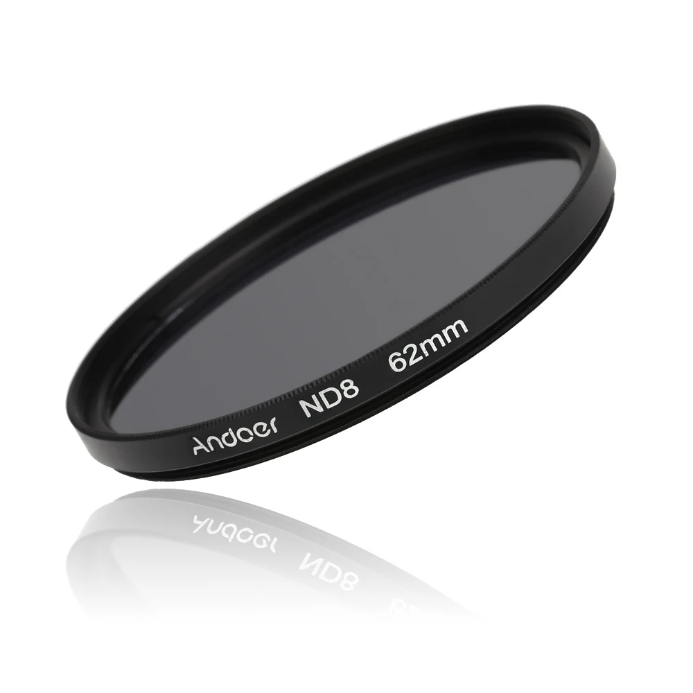 Andoer 62 мм UV+ CPL+ FLD+ ND набор фильтров для фотосъемки, Ультрафиолетовый круговой поляризационный флуоресцентный фильтр нейтральной плотности