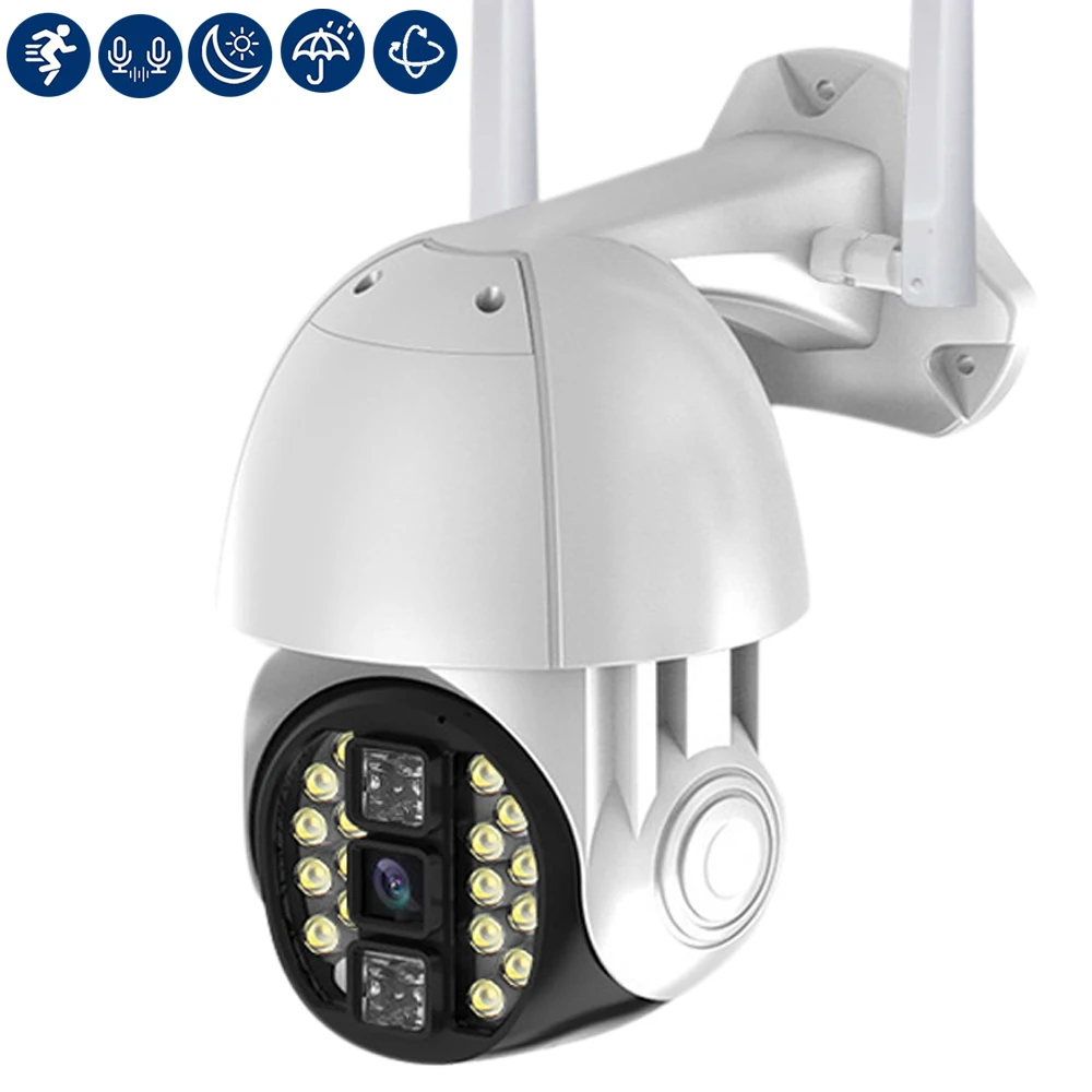 

IP-камера 1080P, Wi-Fi, 360 PTZ, 4-кратный зум