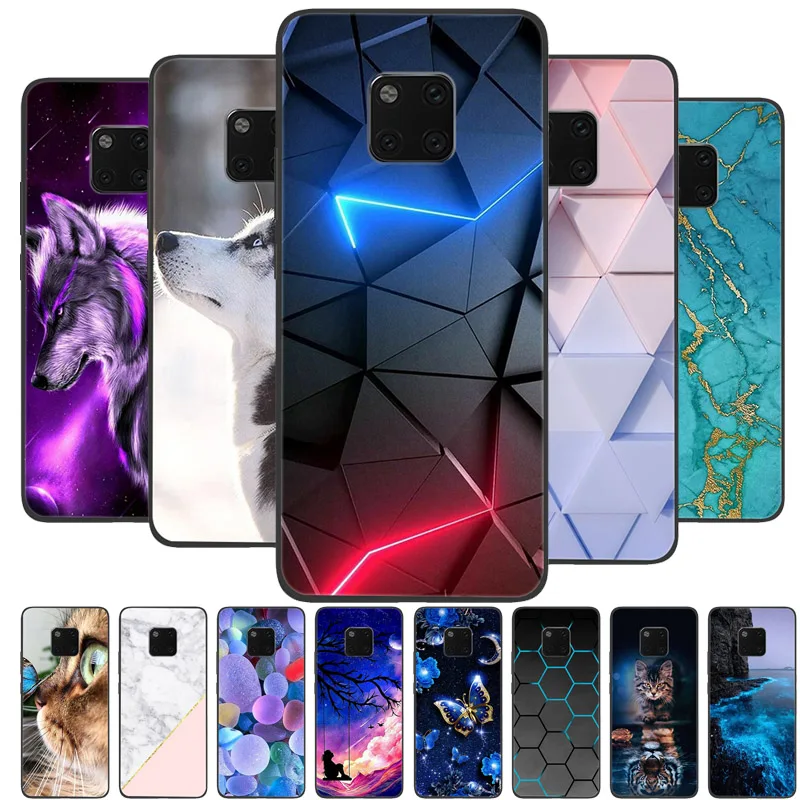 Per Huawei Mate 20 Pro Custodia Cover Posteriore In Silicone Tpu Morbido Antiurto Per Huawei Mate 20 Pro Custodia Per Telefono Mate20 Pro