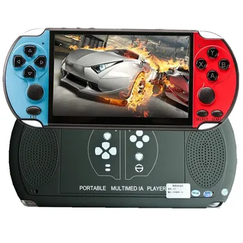 

Handheld Game Console Nostalgic 7.0 Inch HD Large Screen 16G Double-rocker X12 plus Classic Game Retro MP5 Video Game Console