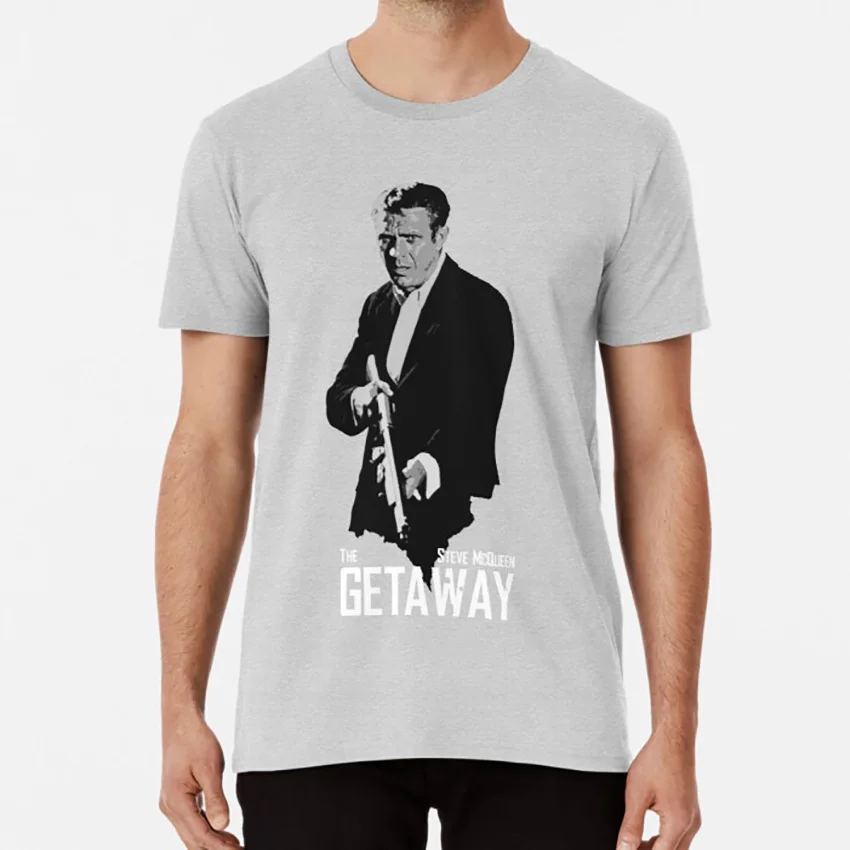 

The Getaway - Steve McQueen T shirt getaway get away steve mcqueen ali macgraw sam peckinpah walter hill movie icon gangster
