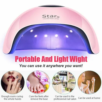 

Star8 36W UV Nail Lamp Digital Display Gel Polish Nail Dryer Manicure Cure Machine Timer