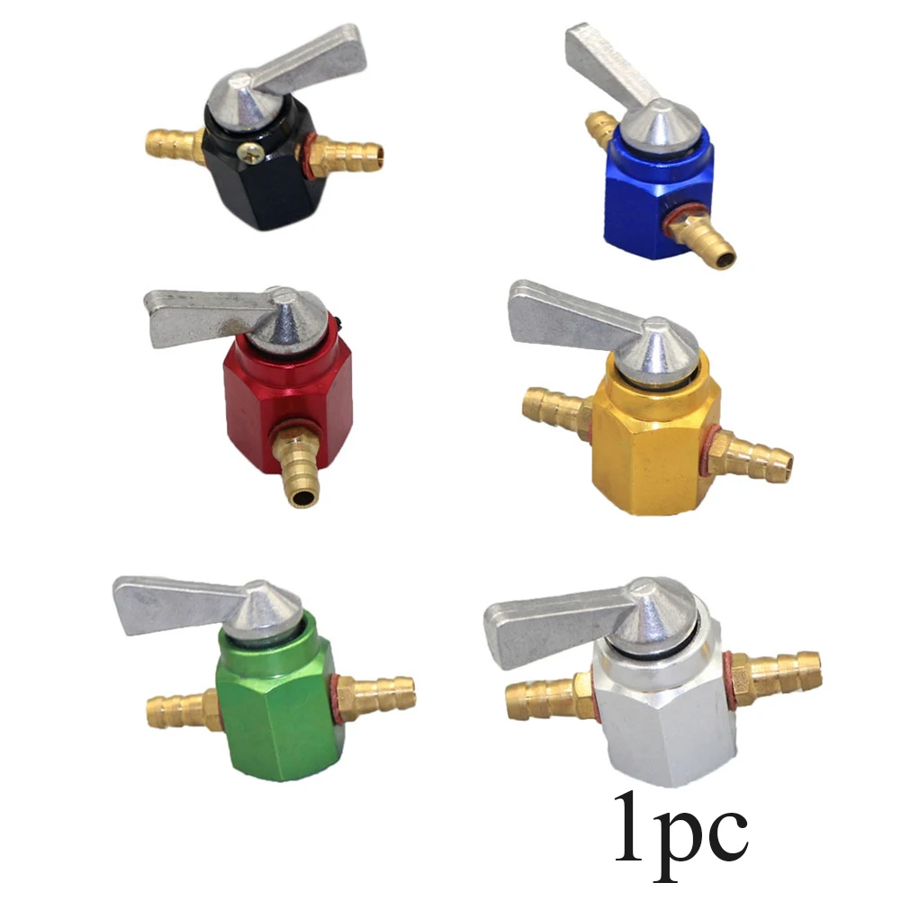 Запчасти бак Профессиональный алюминиевый Байк Мотоцикл Универсальный насос прочный газовый Petcock аксессуары топливный кран переключатель
