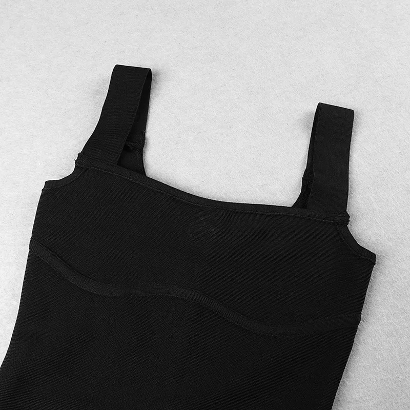 VC Рождественский подарок сексуальный спагетти ремень Vestidos одноцветное облегающее платье праздничное платье-повязка знаменитости
