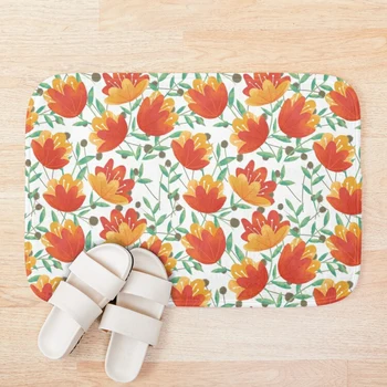 

Light Afternoon Blossoms Bath Mat Carpet Anime Home Soft Fur Rugs Baby Children Mats Bedroom Living Room Floor Door Mat