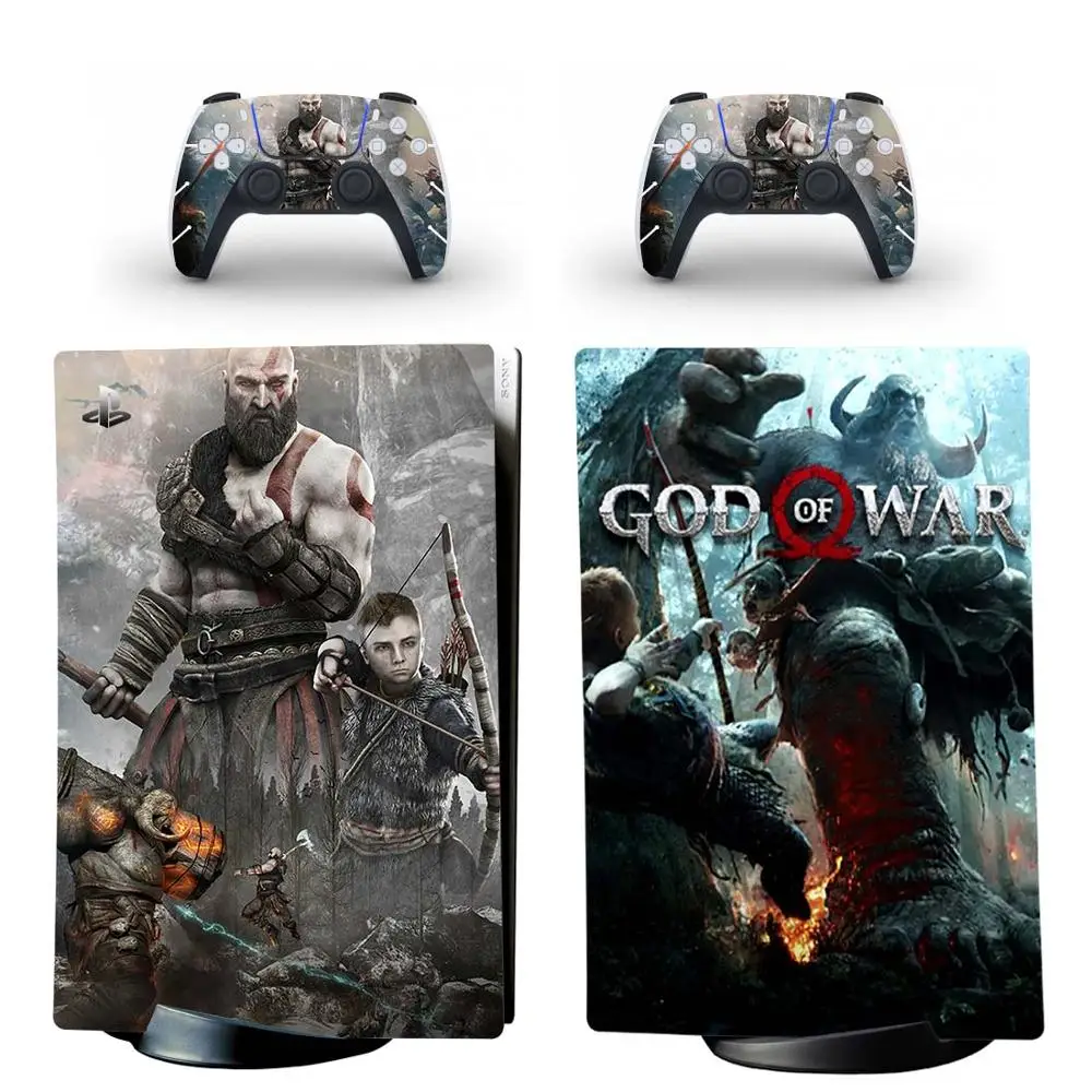 Game God Of War Ps5 Digital Edition Skin Sticker Decal Cover For  Playstation 5 Console And 2 Controllers Ps5 Skin Sticker Vinyl - Stickers -  AliExpress