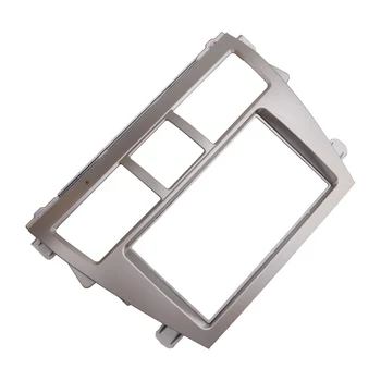

2 Din Car Stereo Fascia Frame Radio Frame Panel Dashboard Trim Kit Fit For Toyota Vios Belta Yaris Sedan 2007 2008
