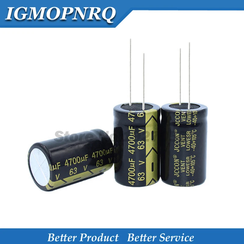 6.3V 10V 16V 25V 35V 50V 100V 400V High Frequency Low ESR Aluminum Capacitor 100UF 220UF 330UF 470UF 680UF 1000UF 2200UF 3300UF