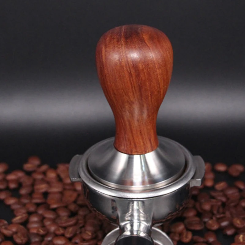 Coffee Tamper Flat Base Ripple Espresso Cafe Barista Tools for Kitchen Accessories Coffee Press