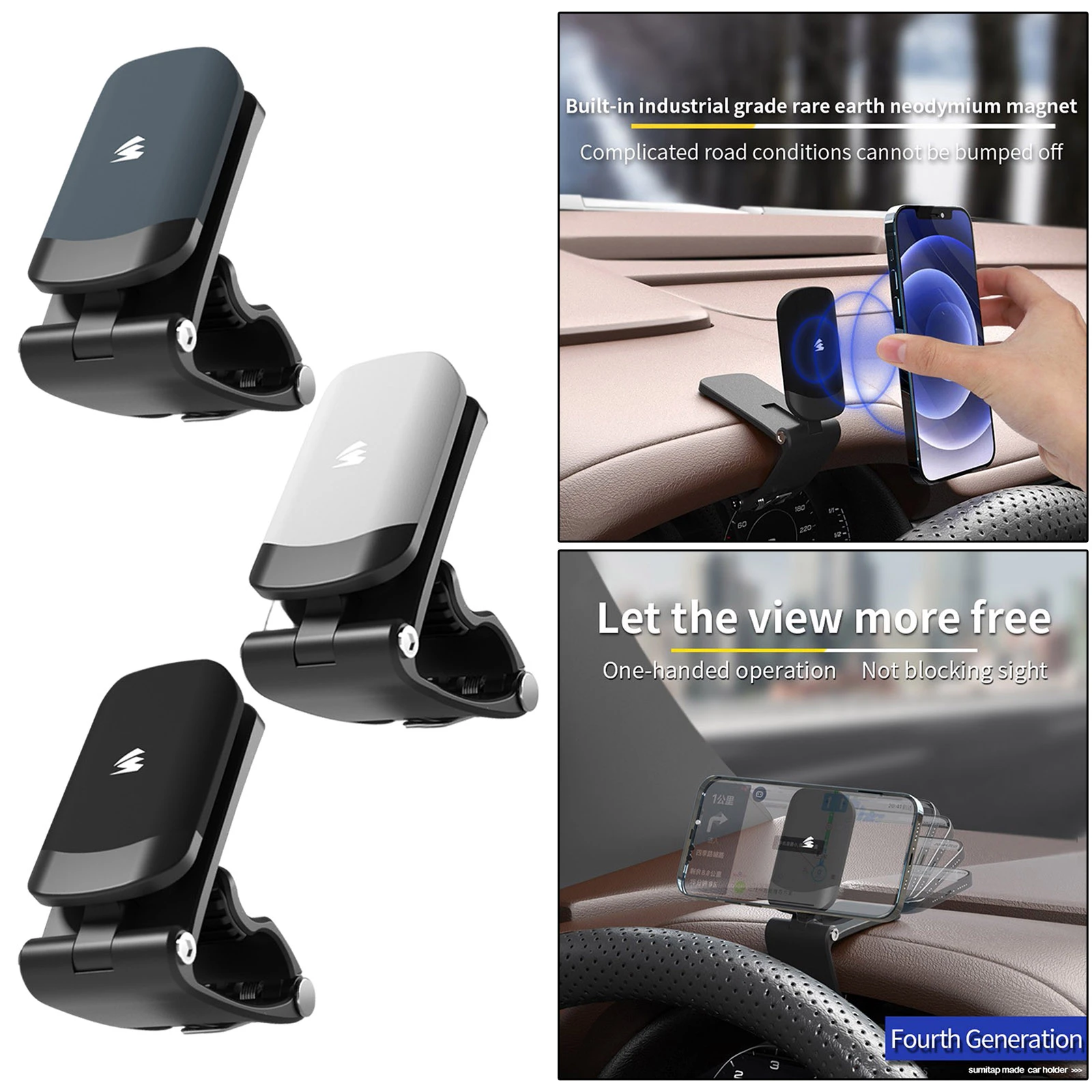 Universele Magnetische Telefoon Houder Auto Gps Navigatie Beugel Magneet Houder Stand Voor Telefoons|Mobiele telefoon houders Standaarden| - AliExpress