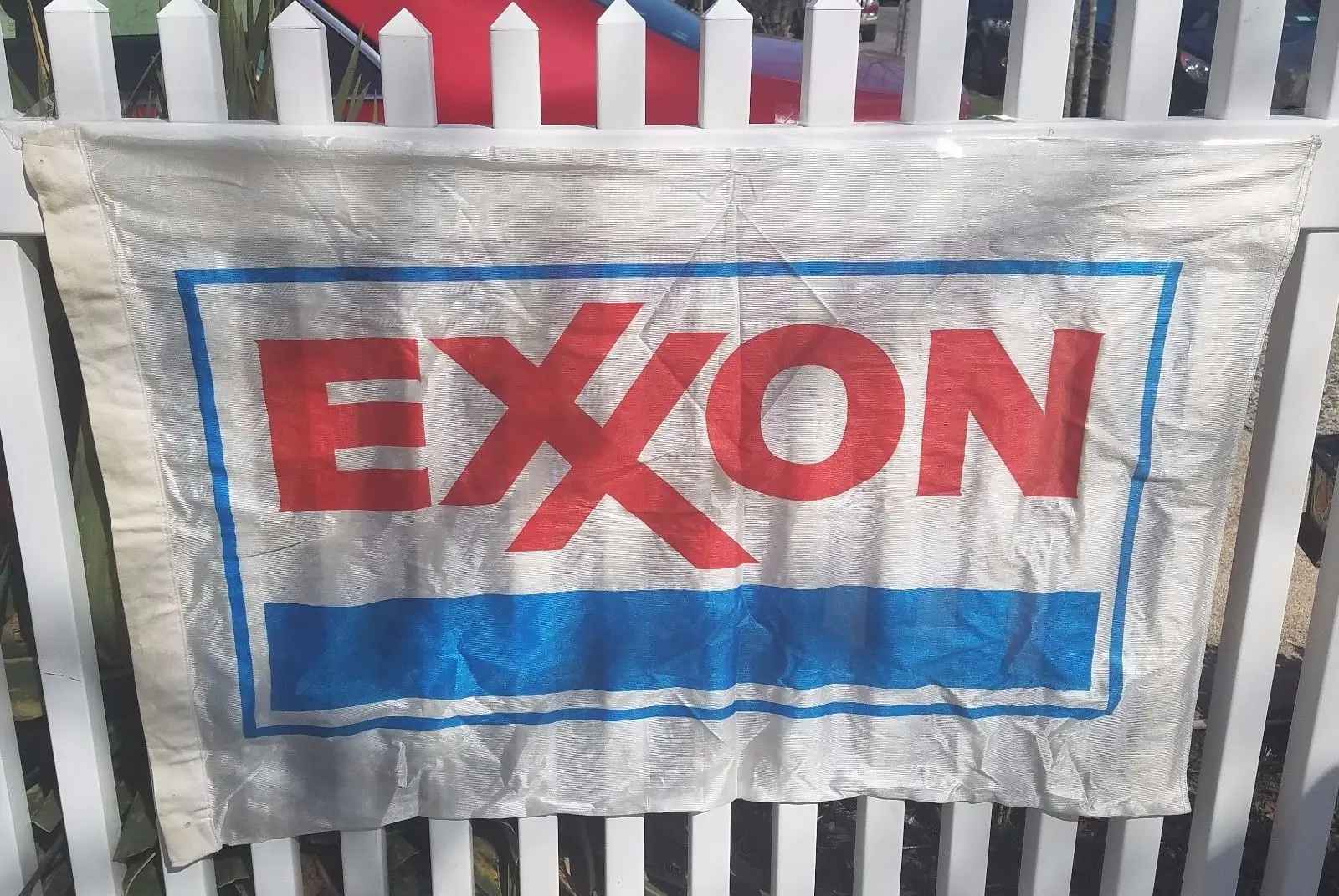 3ft x 5ft3 x5ft винтажный EXXON АЗС рекламный флаг печати баннер, флаг из полиэстера Размер 150*90 см