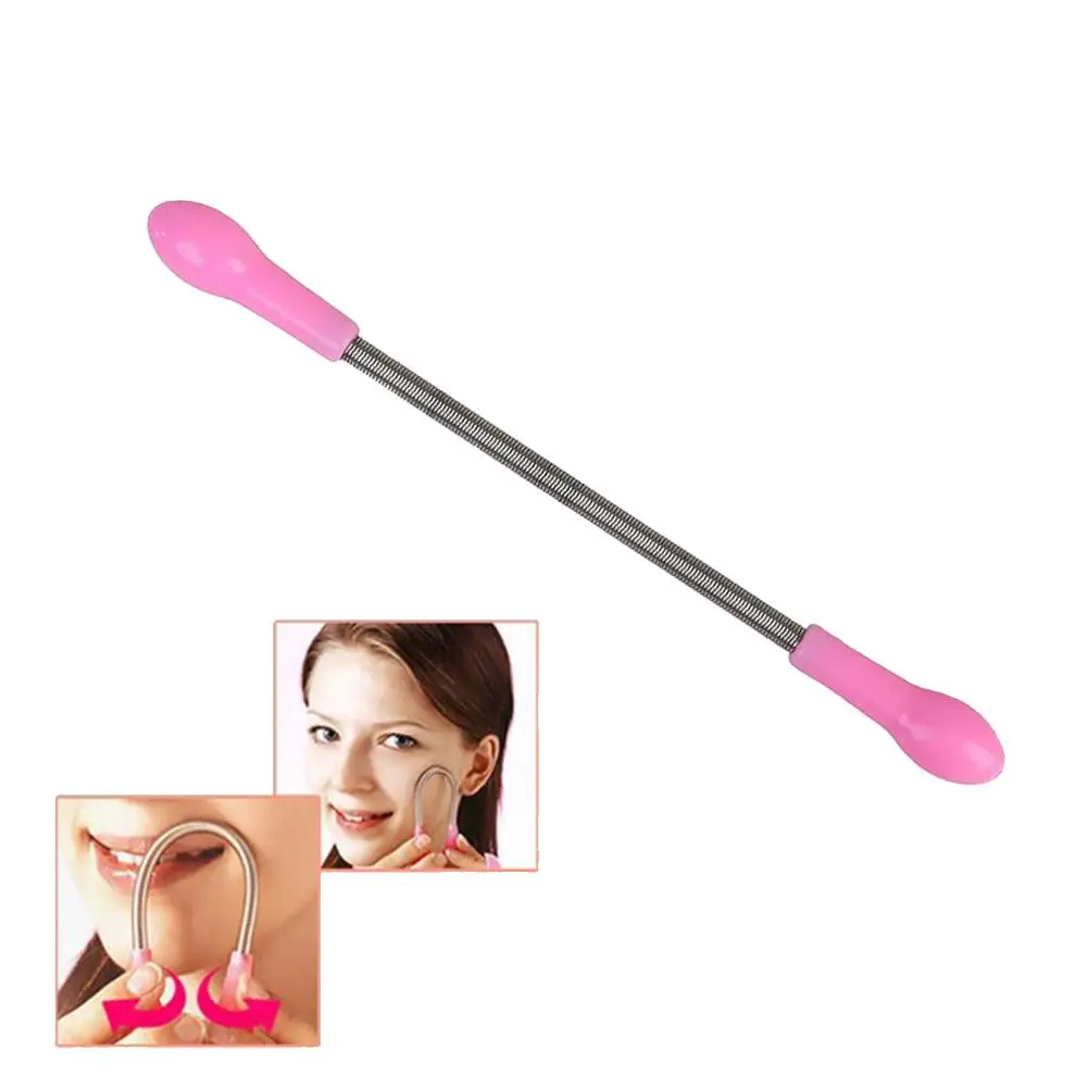 Эпилятор Epistick палочка для удаления волос с лица Epicare весенний эпилятор для лица игла для волос - Цвет: Розовый