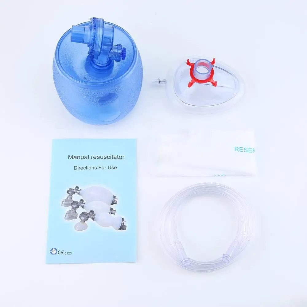 

Simple Breathing Apparatus Pvc Adult Child Baby Medical Artificial Resuscitator Respiration Emergency Wake-Up Balloon 1 Set