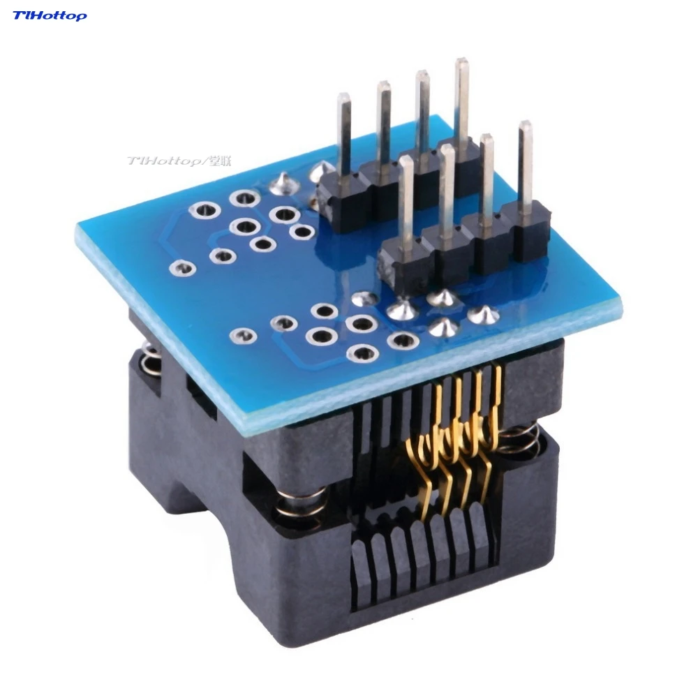 SOIC8 SOP8 для DIP8 EZ Программист конвертер разъема адаптера м