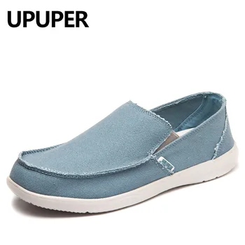 

Canvas Shoes Men's Sneakers Breathable Ultra-light Loafers Slip-On Mens Casual Shoes Hot Sale Spring Walking Flat Shoes