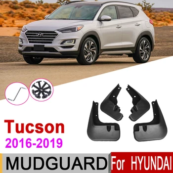 

Mudguard For Hyundai Tucson 3 TL IX35 Front Rear Fender Mud Flaps Guard Splash Flap Mudguards Car Accessories 2018