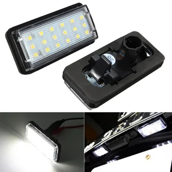 

Car LED License Plate Lights ForLexus LX470 570 GX470 Toyota Reiz 4D LED Number Plate Lamp Bulb Kit 12V