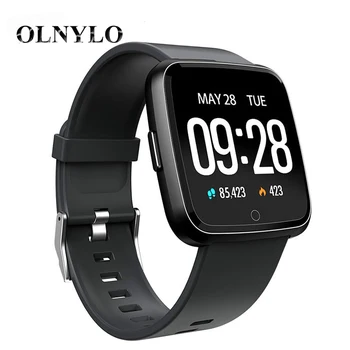 

New Fashion Y7 Smart Watch IP67 Waterproof Fitness Tracker Heart Rate Monitor Blood Pressure Women men Smartwatch Android IOS