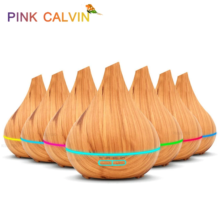 Wood Facial Steamer Essential Oil Nebulizer Diffuser Air Humidifier Home Office Mini Purifier Face Spa Sauna Facial Vaporizer