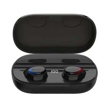 

TWS Wireless Earphones 5.0 True Bluetooth Earbuds Sports Earpiece 3D Stereo Sound Headset with Charging Box