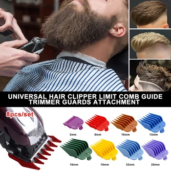 

3-25mm Universal Hair Clipper Limit Comb Guide Trimmer Guards Attachment