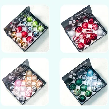 

12Pcs Christmas Xmas Tree Ball Bauble Hanging Home Party Ornament Decor 2020 Christmas Decoration Wedding Birthday Decoration