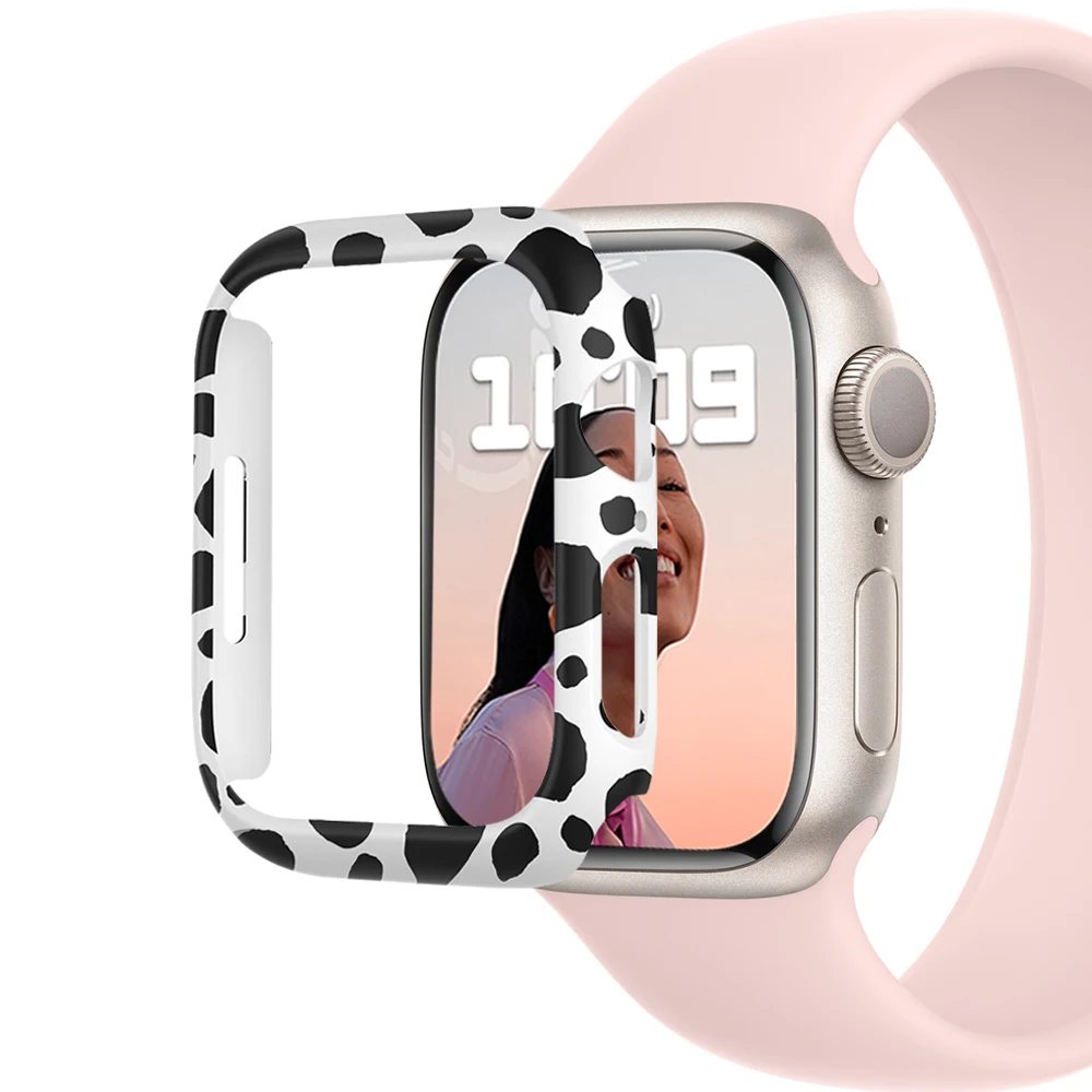 Cover for Apple Watch  45mm 41mm  44mm  40mm 42mm 38mm Shock-Proof Resist Bumper Protective Case for iWatch SE 7 6 5 4 3 2 1