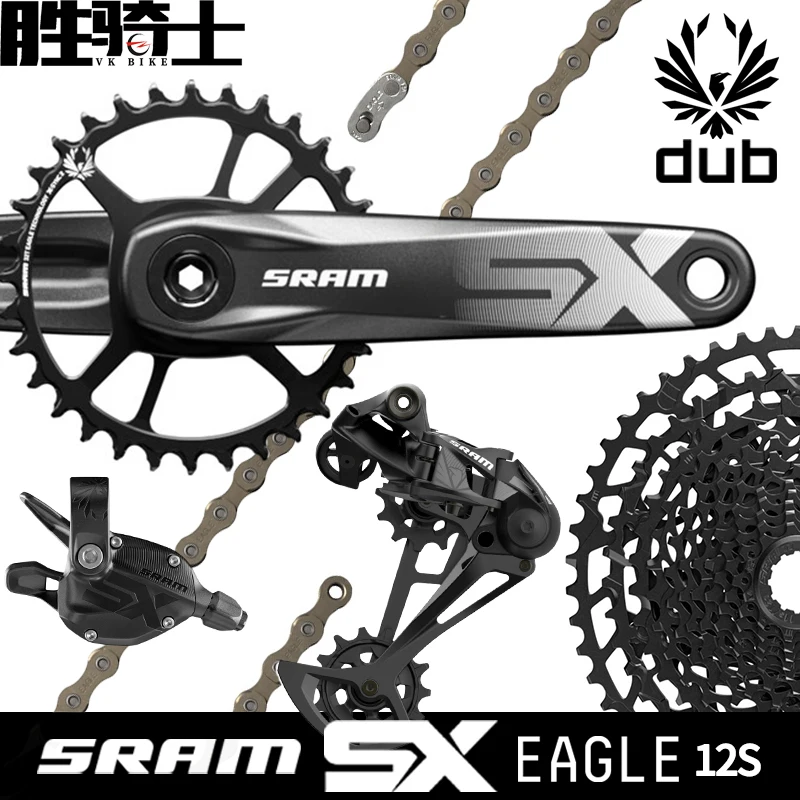 2021 SRAM SX EAGLE 1X12 12 Speed Bicycle Groupset Bike Kit Trigger Shifter Lever Rear Derailleur Chain Cassette 11-50T Freewheel | Спорт и