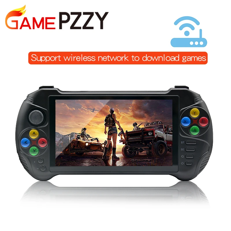 Портативная игровая консоль GAME PZZY X15 Andriod экран 5 дюйма 1280*720 четырёхъядерный