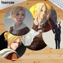 YNDFCNB Hot Sales Anime Attack on Titan Annie Leonhart PC Computer Gaming mousepad gaming Mousepad Rug For PC Laptop Notebook