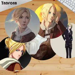 YNDFCNB – tapis de souris attaque des titans Annie Leonhart pour PC portable, accessoire de jeu, offre spéciale 
