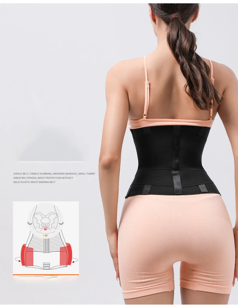 Verstelbare taille trainer riem voor sport en lichaamsvorming_voghion.com