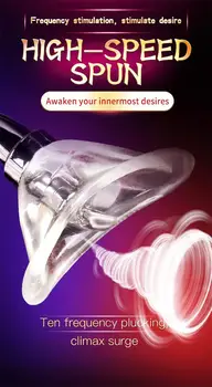 Xvleps Strong Vacuum Oral Sucking Pump Vibrator Tongue Licking Pussy Clitoris Nipple Vagina Stimulator Electric Sex Toys 5