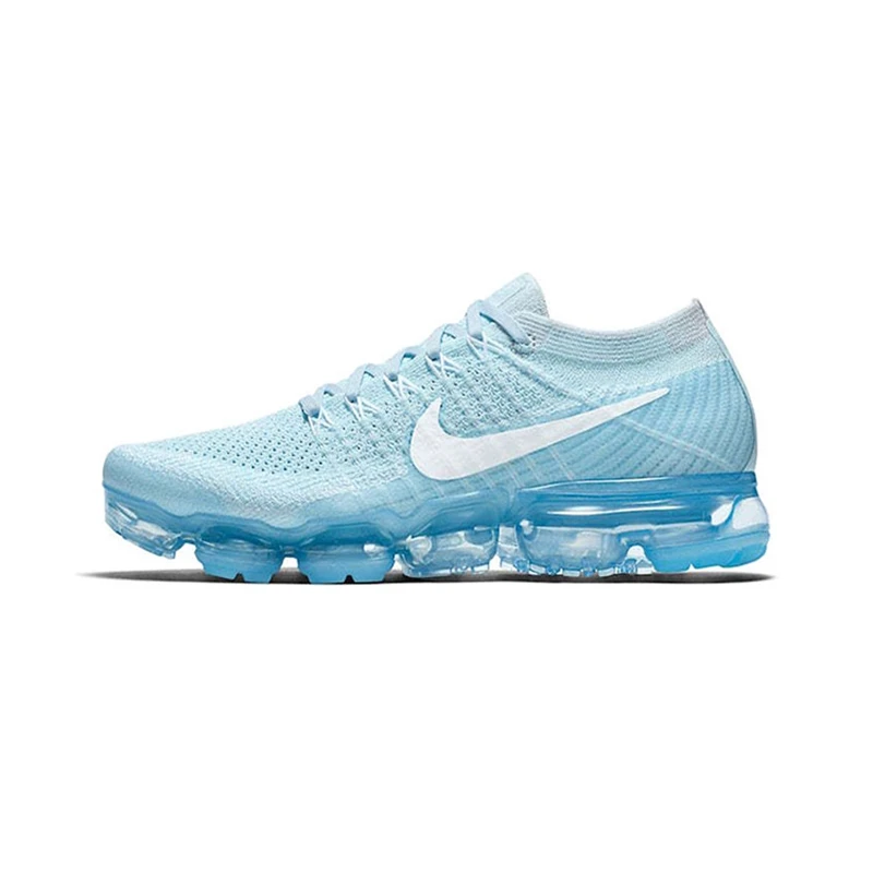 Женские кроссовки для бега Nike Air VaporMax Flyknit, оригинальные женские кроссовки для спорта на открытом воздухе 849558 004 - Цвет: 849557 404