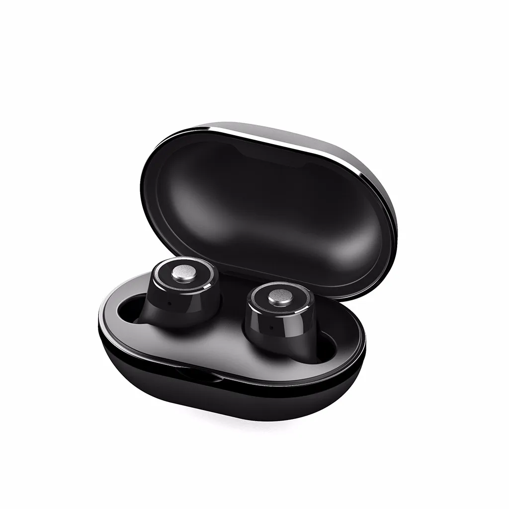 Mosunx TWS mini dual V5.0 беспроводной Bluetooth наушники-вкладыши Встроенный микрофон с 800 мАч зарядная коробка спортивные наушники
