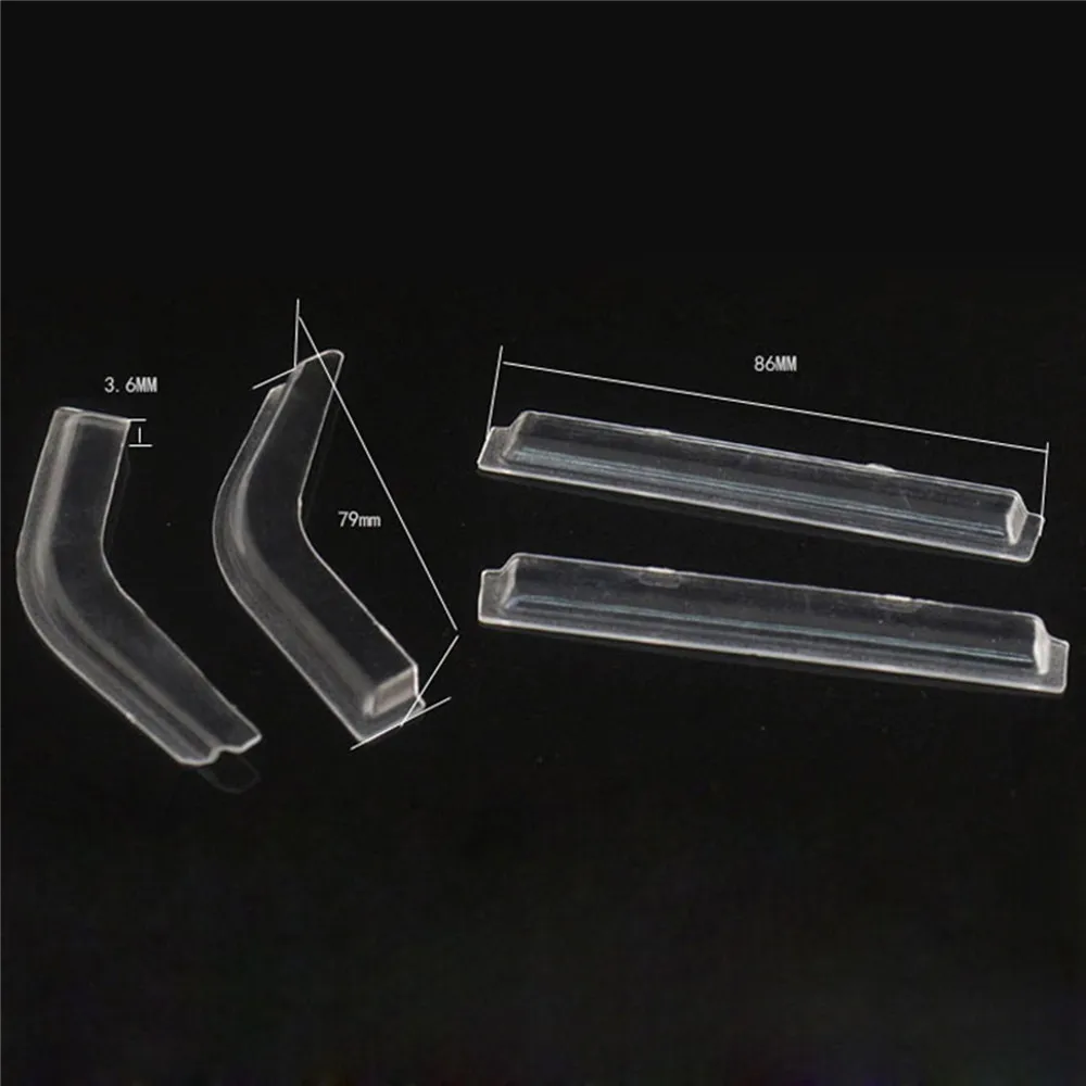 

Front Rear Window Sun Visor Wind Deflector Set for 1/10 LC80 RC Crawler Land Cruiser Car Upgrade Parts Accessories