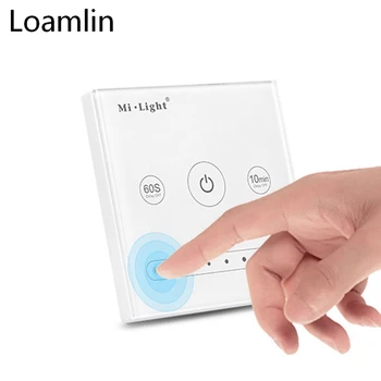 

Milight L1 AC100~220V 1-Channel 0~10V Panel Dimmer Use With Wifi Remote Controller Brightness Adjust For Single Color Led Light