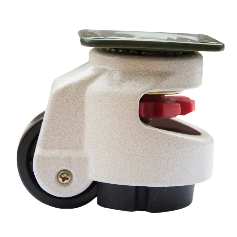 

4 PCS GD-40F industrial adjustable wheels leveling casters swivel casters