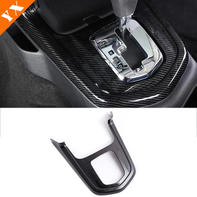 

2017 2018 2019 For Nissan Navara NP300 Car Gear Shift Knob Frame Panel Decoration Cover Trim ABS Chrome Auto Accessories Sticker