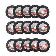 15 pçs mini disco de corte circular resina rebolo 75mm abrasivo lixar disco para moedor ângulo dremel ferramenta rotativa