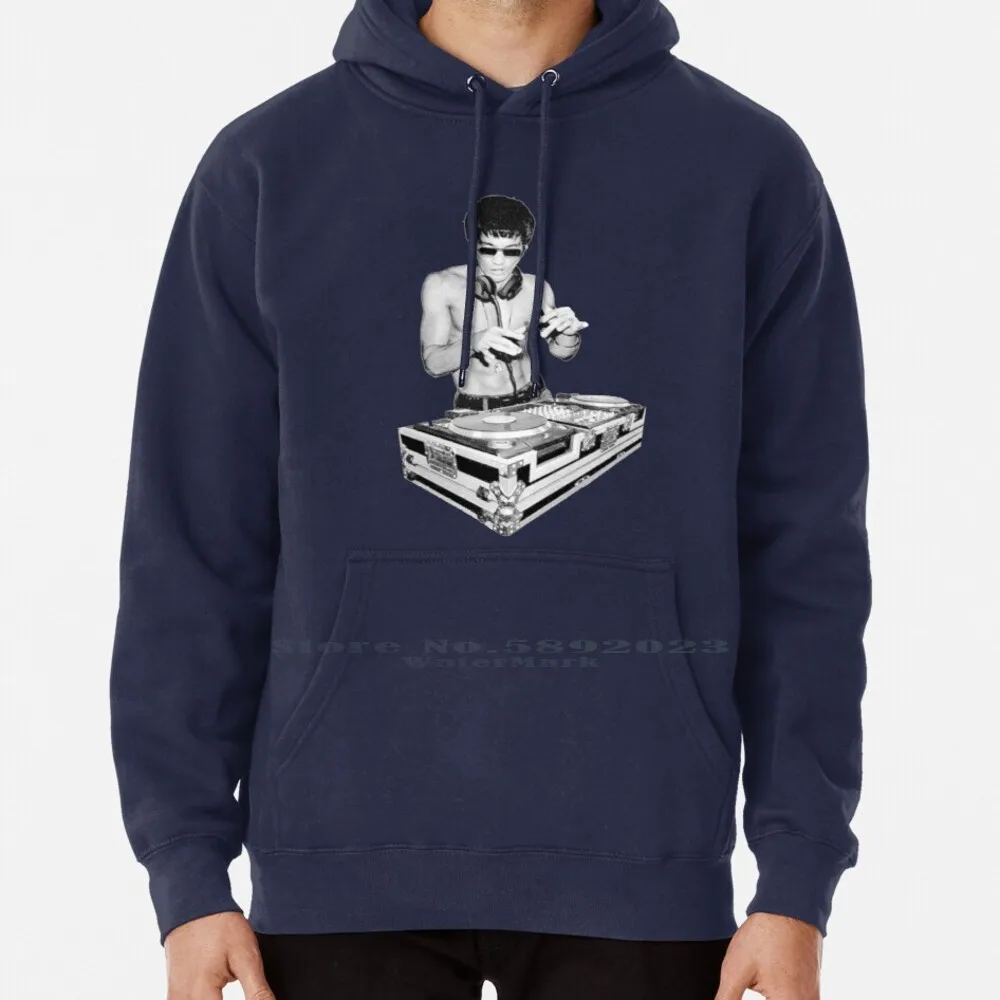 

Bruce Lee Dj Hoodie Sweater 6xl Cotton Bruce Lee Music Funny Bruce Lee Dj Black And White Bruce Lee Women Teenage Big Size