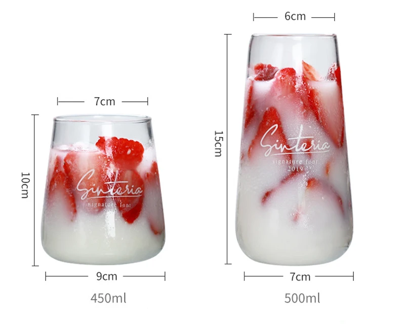 Не содержит свинец для питья из прозрачного стекла чашки воды вино пиво коктейли