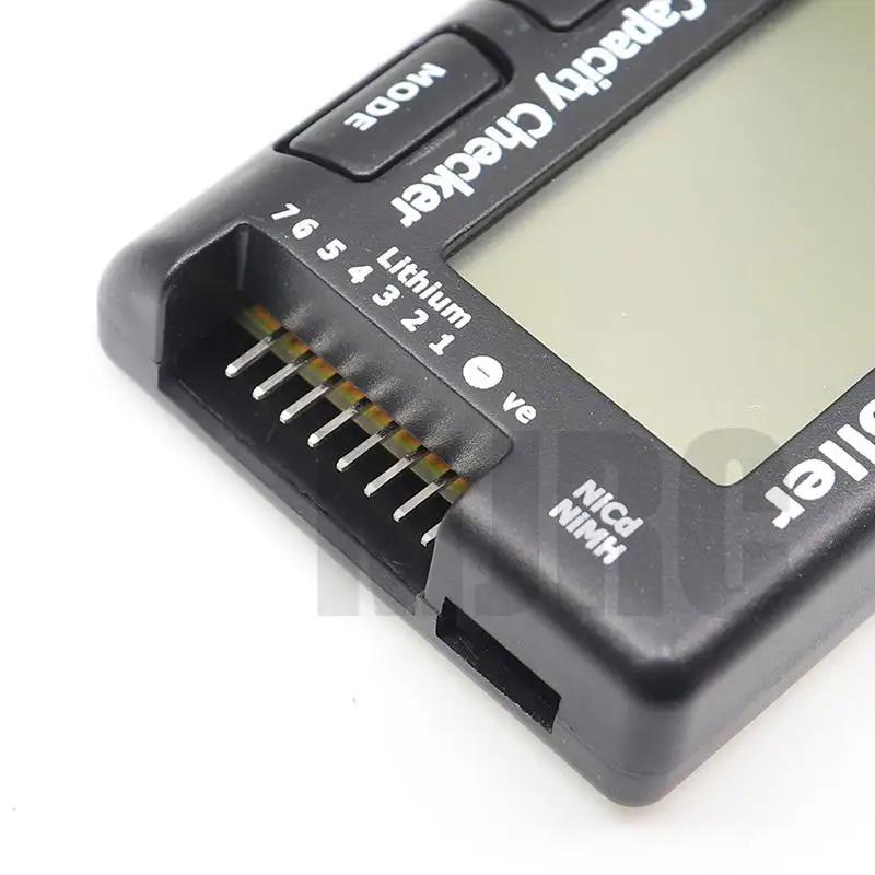 Achetez le Vérificateur de Capacité CellMeter-7 pour Batteries RC LiPo LiFe NiMH NiCd, compact et facile à utiliser.